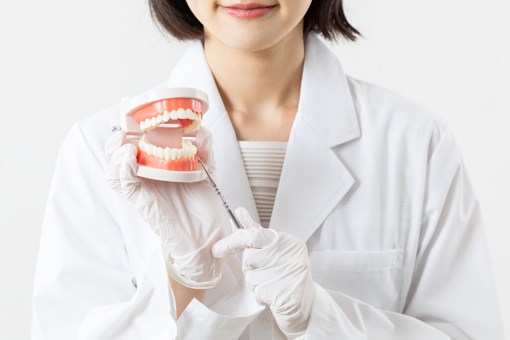 歯周病になりやすい人は虫歯になりにくいとされる医学的根拠を説明するイメージ