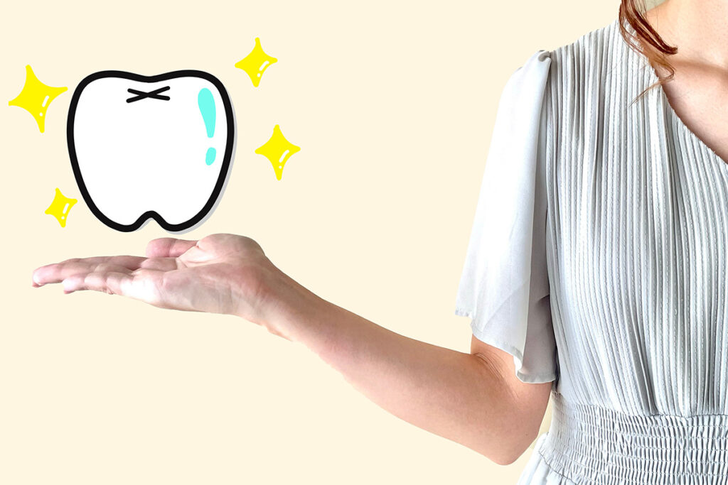 ホワイトニングを長持ちさせて白い歯を保つイメージ