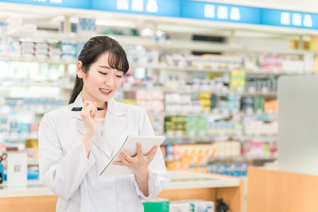 オンライン服薬指導の利用の流れのイメージ